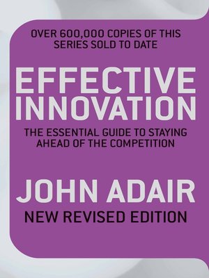 cover image of Effective Innovation